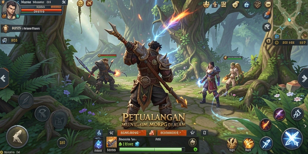 Tampilkan gameplay MMORPG yang mendebarkan dalam 8055.