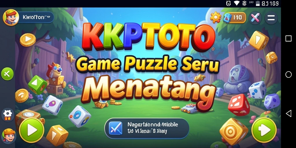 Screenshot utama KPKTOTO menampilkan gameplay Puzzle yang menarik.