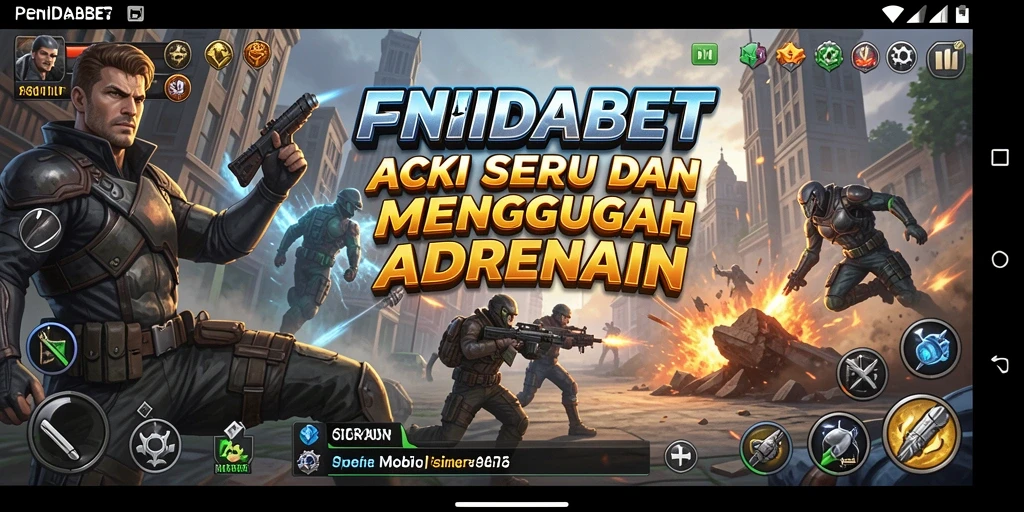 Tangkapan layar utama PENIDABET menampilkan aksi bertempur yang menegangkan.