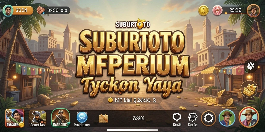 Tangkapan layar SUBURTOTO menunjukkan aksi membangun kerajaan bisnis yang seru.